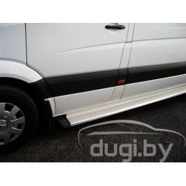 Защита порогов подножки TWIST для Volkswagen Crafter короткая база